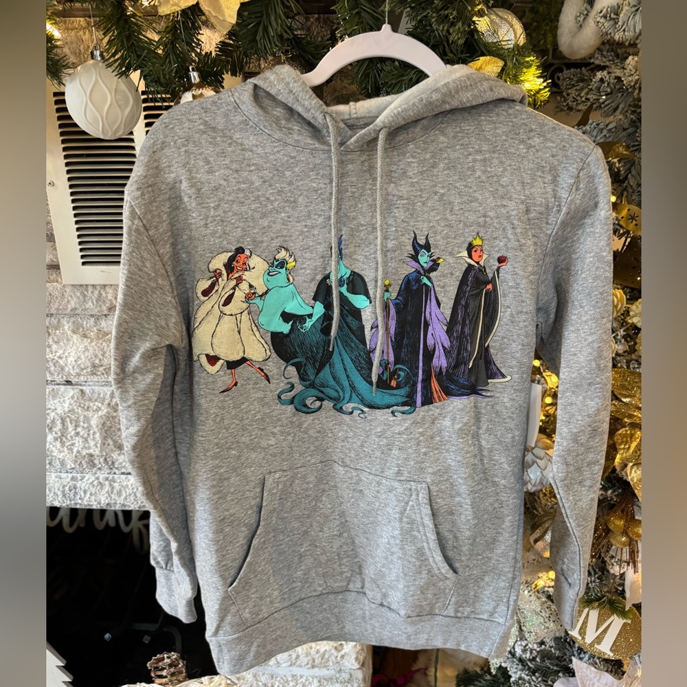 Disney Villains Gray Hoodie
